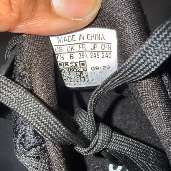 Size 7.5 - Adidas Wmns Ultraboost 1.0 Double Black,  HQ4205, Clean, No Box, - Picture 8 of 10